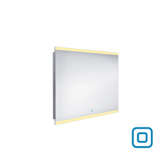 Nimco Séria 12000 ZP 12019V LED zrkadlo 900x700 s dotykovým senzorom rám hliníkový