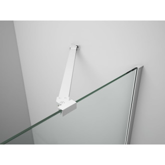 TRINITY CHROME štvrťkruhový sprchovací kút 900x900mm, matné sklo, pravé GT6590MR-CH