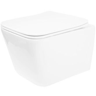 Rea Závěsná WC mísa Rea Julio Rimless REA-C4803