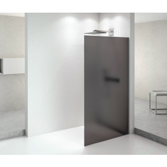 ARCHITEX CHROM sprchová zástěna 1062mm, kouřové matné sklo AXC110SM