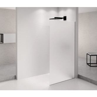 ARCHITEX BLACK MATT sprchová zástena 1262mm, matné sklo AXB130MT
