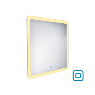 Nimco Séria 19000 ZP 19066V LED zrkadlo 600x600 s dotykovým senzorom rám hliníkový