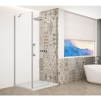TRINITY CHROME obdĺžnikový sprchovací kút 900x1200mm, číre sklo, pravé GT5612-90CR-CH