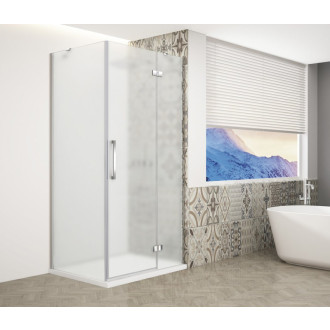 TRINITY CHROME obdĺžnikový sprchovací kút 900x1200mm, matné sklo, pravé GT5612-90MR-CH