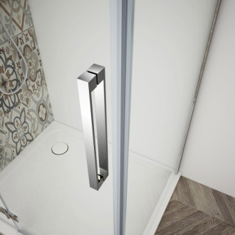 TRINITY CHROME obdĺžnikový sprchovací kút 900x1200mm, matné sklo, pravé GT5612-90MR-CH