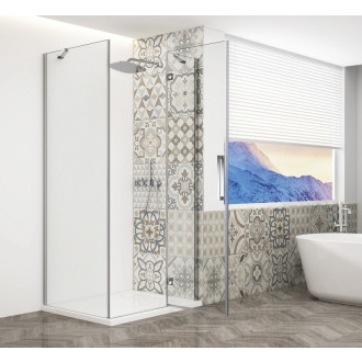 TRINITY CHROME obdĺžnikový sprchovací kút 1000x800mm, číre sklo, pravé GT5680-10CR-CH