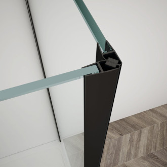 TRINITY BLACK obdĺžnikový sprchovací kút 1100x800mm, číre sklo, pravé GT5680-11CR-B