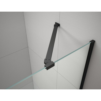 TRINITY BLACK obdĺžnikový sprchovací kút 1100x800mm, číre sklo, pravé GT5680-11CR-B
