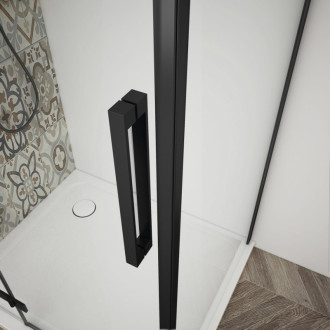 TRINITY BLACK obdĺžnikový sprchovací kút 1100x800mm, číre sklo, pravé GT5680-11CR-B