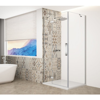 TRINITY CHROME obdĺžnikový sprchovací kút 1200x900mm, číre sklo, ľavé GT5690-12CL-CH