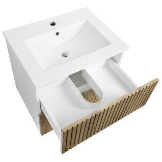 PANEDA STRIP umývadlová skrinka 59,5x55x45,2cm, dub emporio PN360
