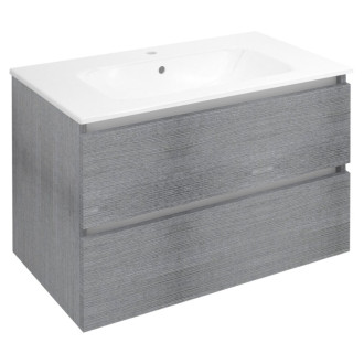 EZARA umývadlová skrinka 79,8x52x46cm, dub strieborný EZ801-1111