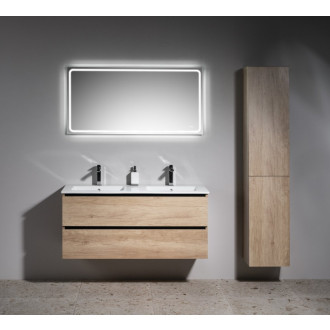 EZARA dvojumývadlová skrinka 120x55x46cm, dub cuneo EZ121-2525