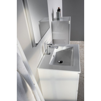 EZARA umývadlová skrinka 59,2x64x46cm, dub strieborný EZ601-1111