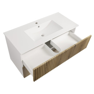 PANEDA STRIP umývadlová skrinka 99,5x55x45,2cm, dub emporio PN310