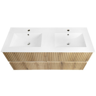 PANEDA STRIP umývadlová skrinka 119x55x45, 2cm, dub emporio
