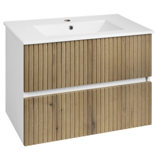PANEDA STRIP umývadlová skrinka 74,5x55x45,2cm, dub emporio PN375