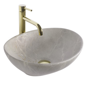Rea Umyvadlo na desku Rea Sofia Beige Matt REA-U6360