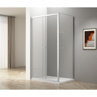UGGA posuvné sprchové dvere 1400mm, číre sklo ATS140
