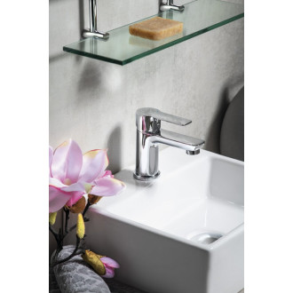 BARON ECO 6 l/min, stojanková umývadlová batéria bez výpuste, chróm