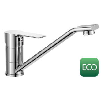 BARON ECO 3,8 l/min, stojanková drezová batéria, 186mm, otočné ramienko, chróm