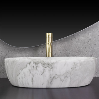 Umývadlo na dosku REA Amelia ASH MATT