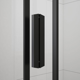 EASY BLACK obdĺžnikový sprchovací kút 1000x900mm, číre sklo L/P varianta