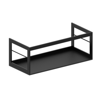 PURA konštrukcia pod umývadlo 102x46cm, čierna mat MSP10228