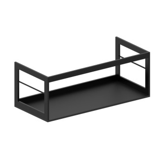 PURA konštrukcia pod umývadlo 102x46cm, čierna mat MSP10228