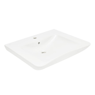 VITRA Bezbariérové umývadlo 65x56x15,5 cm biele 5291-003-0001