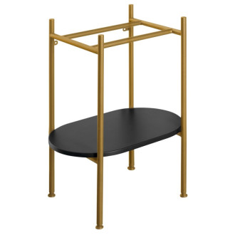 PUNO podstavec pod umývadlo 400x820x360mm, zlato mat SKA570-5