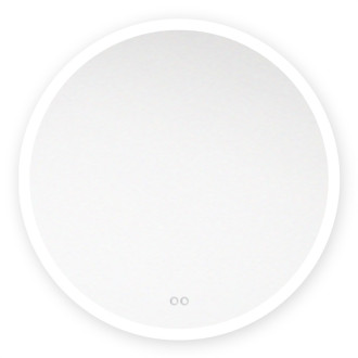 Zrkadlo okrúhle pr. 800 mm, LED osvetlenie, okraj pieskovaný CN163