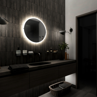 Nimco Séria 24000 ZP 24000R LED zrkadlo 600x600 rám hliníkový