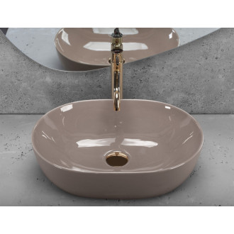 Rea Umývadlo na dosku REA Lisa Beige Shiny REA-U6380