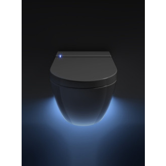 WCLEAN závesné WC Swirlflush s integrovaným elektronickým bidetom, biela dual-mat