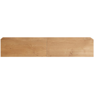 CERANO - Kúpeľňová skrinka pod umývadlo Noira - dub medový - 120x48x28 cm