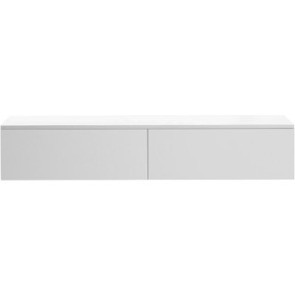 CERANO - Kúpeľňová spodná skrinka Noira - biela matná - 120x43x28 ​​cm