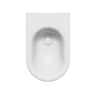 PURA ECO bidet závesný, 36x55cm, biela mat