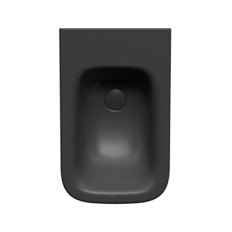 NUBES bidet závesný 35x55cm, čierna mat