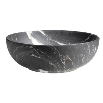 RONDANE keramické umývadlo na dosku Ø 41cm, carnico mramor