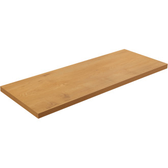 CERANO - Doska pod umývadlo Navira Pro + 2 konzoly pod dosku - dub medový - 101x46,5x3,6 cm