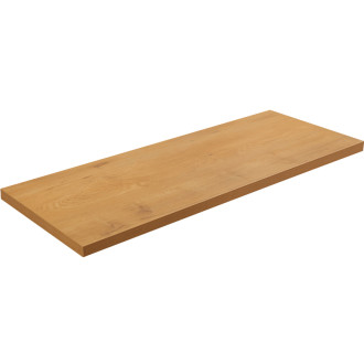 CERANO - Doska pod umývadlo Navira Pro + 2 konzoly pod dosku - dub medový - 121x46,5x3,6 cm