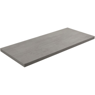 CERANO - Doska pod umývadlo Navira Pro + 2 konzoly pod dosku - betónovo šedá - 101x46,5x3,6 cm