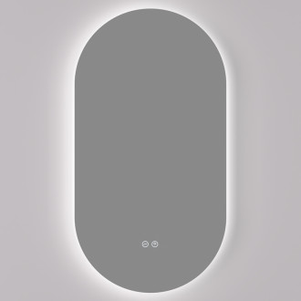 CERANO - Kúpeľňové LED zrkadlo Luno - 45x90 cm