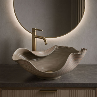 Keramické umývadlo na dosku REA HM-17 Handmade ART