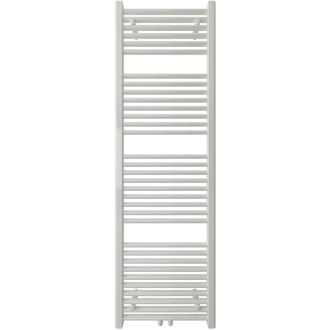 CERANO - Kúpeľňový radiátorový set Lincoln - ústredné vykurovanie - stredové pripojenie 50 mm - 484W - biela matná - 1600x500 mm