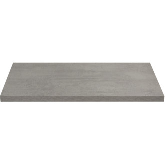 CERANO - Doska pod umývadlo Navira Pro + 2 skryté konzoly - betónovo šedá - 61x46,5x3,6 cm