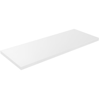 CERANO - Doska pod umývadlo Navira Pro + 2 skryté konzoly - biela matná - 100x46x3, 6 cm