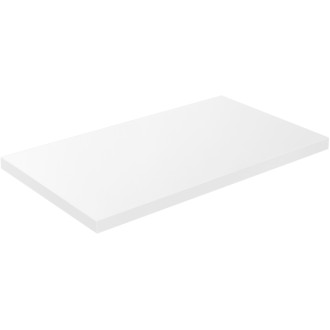 CERANO - Doska pod umývadlo Navira Pro + 2 skryté konzoly - biela matná - 80x46x3, 6 cm