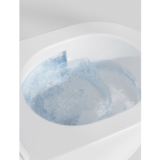 GLANZ závesná WC misa, Vortex Rimless, 36x52, 5cm, biela